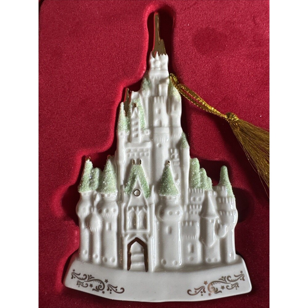 Lenox Disney Showcase Cinderella Castle Ornament 5.4" NIB - Picture 3 of 11